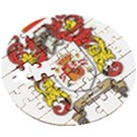 Wooden Puzzle Round 