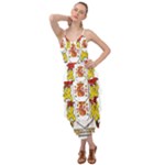 Zabaeleche Coat of Arm Layered Bottom Dress