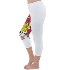 Capri Winter Leggings Back Capri Winter Leggings Back