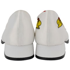 Women s Chunky Heel Loafers 