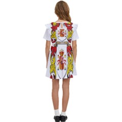Kids  Frilly Sleeves Pocket Dress 