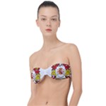 Zabaeleche Coat of Arm Classic Bandeau Bikini Top 