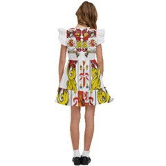 Kids  Winged Sleeve Dress 