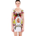 Zabaeleche Coat of Arm Short Sleeve Bodycon Dress