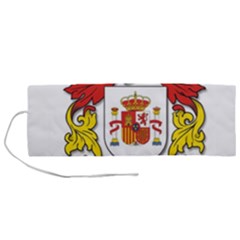 Zabaeleche Coat of Arm Roll Up Canvas Pencil Holder (M) from ArtsNow.com