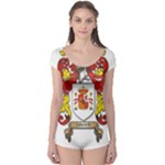 Zabaeleche Coat of Arm Boyleg Leotard 