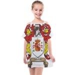 Zabaeleche Coat of Arm Kids  One Piece Chiffon Dress