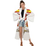 Zabaeleche Coat of Arm Maxi Kimono