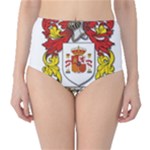 Zabaeleche Coat of Arm Classic High-Waist Bikini Bottoms