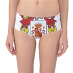 Zabaeleche Coat of Arm Mid-Waist Bikini Bottoms