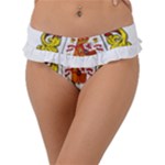 Zabaeleche Coat of Arm Frill Bikini Bottom