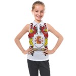 Zabaeleche Coat of Arm Kids  Sleeveless Polo Tee