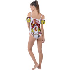 Frill Detail One Piece Swimsuit 