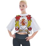 Zabaeleche Coat of Arm Mock Neck Tee