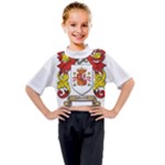 Zabaeleche Coat of Arm Kids Mock Neck Tee