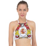 Zabaeleche Coat of Arm Racer Front Bikini Top