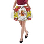 Zabaeleche Coat of Arm A-Line Pocket Skirt