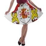 Zabaeleche Coat of Arm A-line Skater Skirt