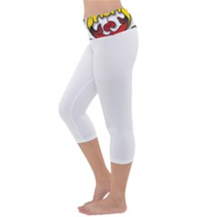 Capri Yoga Leggings Back Capri Yoga Leggings Back