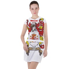 Drawstring Hooded Dress 