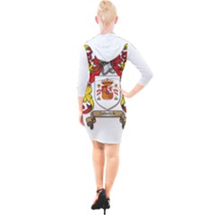 Quarter Sleeve Hood Bodycon Dress 