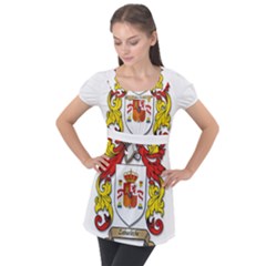 Puff Sleeve Tunic Top 