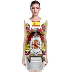 Classic Sleeveless Midi Dress 