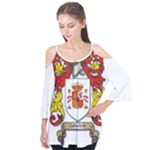 Zabaeleche Coat of Arm Flutter Sleeve Tee 