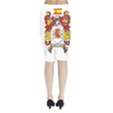 Midi Wrap Pencil Skirt 