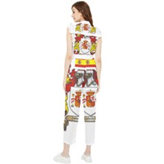 Women s Frill Top Chiffon Jumpsuit 
