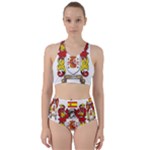 Zabaeleche Coat of Arm Racer Back Bikini Set