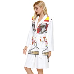 Long Sleeve Velvet Robe 