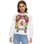 Zabaeleche Coat of Arm Women s Long Sleeve Raglan Tee