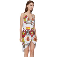 Wrap Frill Dress 