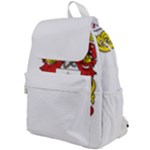 Zabaeleche Coat of Arm Top Flap Backpack
