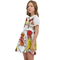Kids  Sweet Collar Dress 