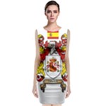 Zabaeleche Coat of Arm Classic Sleeveless Midi Dress
