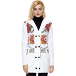 Zabaeleche Coat of Arm Button Up Hooded Coat 