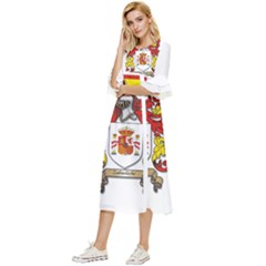 Double Cuff Midi Dress 