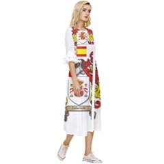 Double Cuff Midi Dress 