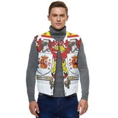 Men s Button Up Puffer Vest	 