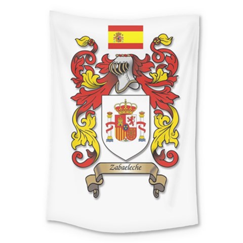 Zabaeleche Coat of Arm Large Tapestry from ArtsNow.com