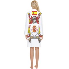 Long Sleeve Velvet Robe 