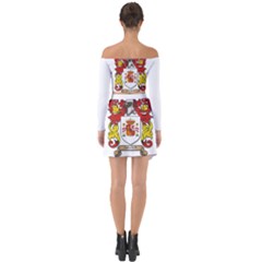 Off Shoulder Top with Skirt Set 