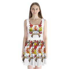 Split Back Mini Dress  
