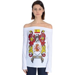 Off Shoulder Long Sleeve Top 
