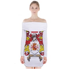 Long Sleeve Off Shoulder Dress 