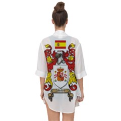 Open Front Chiffon Kimono 