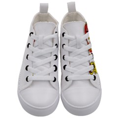 Kids  Mid-Top Canvas Sneakers 