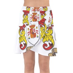 Wrap Front Skirt 